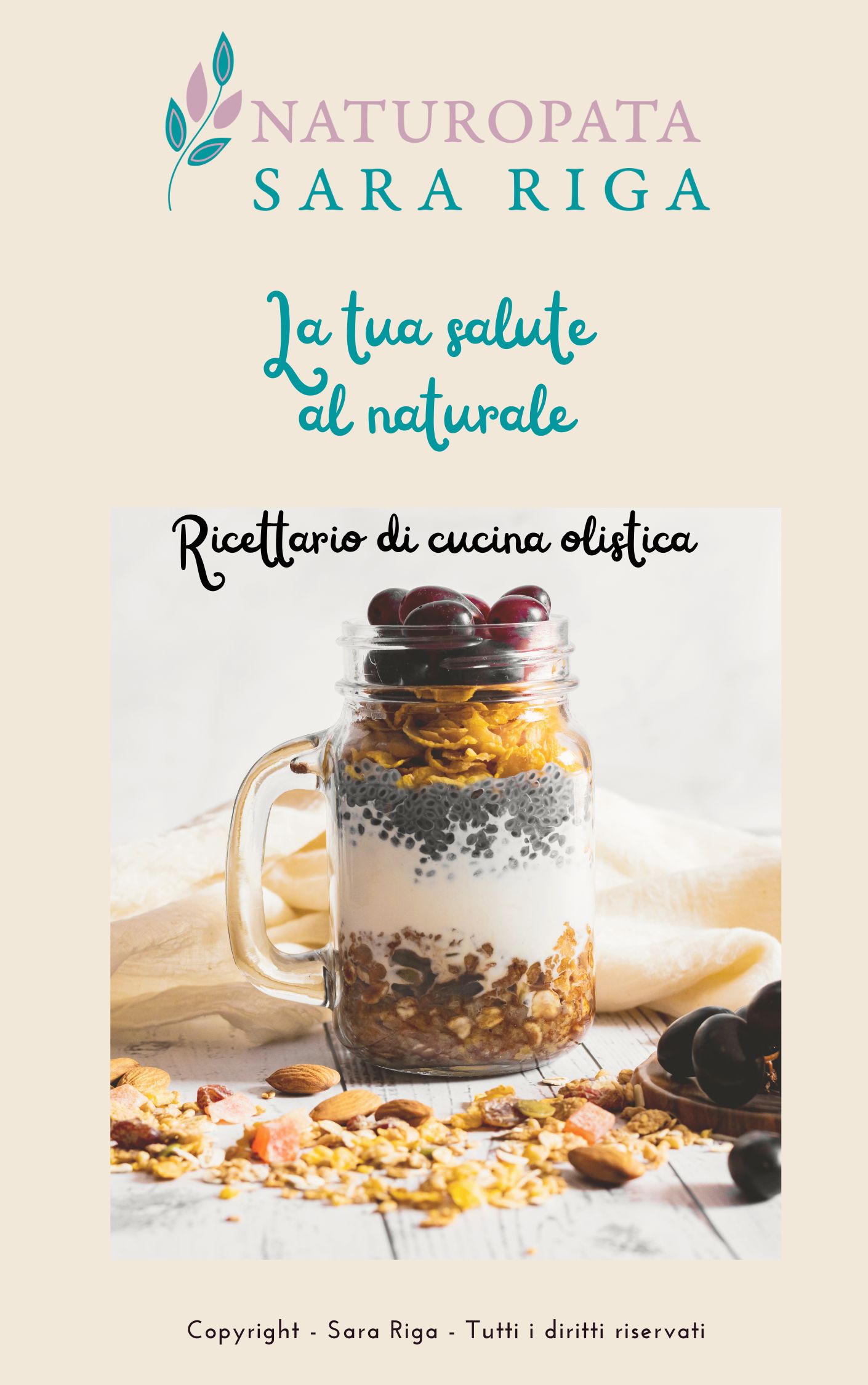 Naturopata Sara Riga: e-book la tua salute al naturale